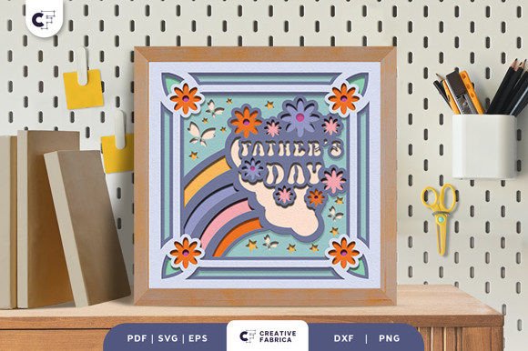 Download Happy Fathers Day 3D Paper Cutting SVG - 3d paper cut Collection