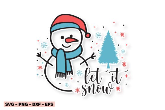 Download Let It Snow Svg Christmas Tree Snowflake - Snow svg Collection