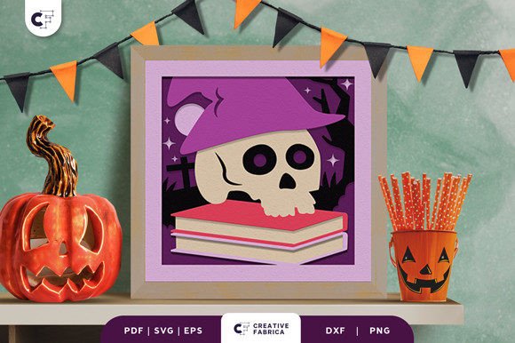 Download Halloween Skull 3D Paper Cut - 3d paper cut Collection
